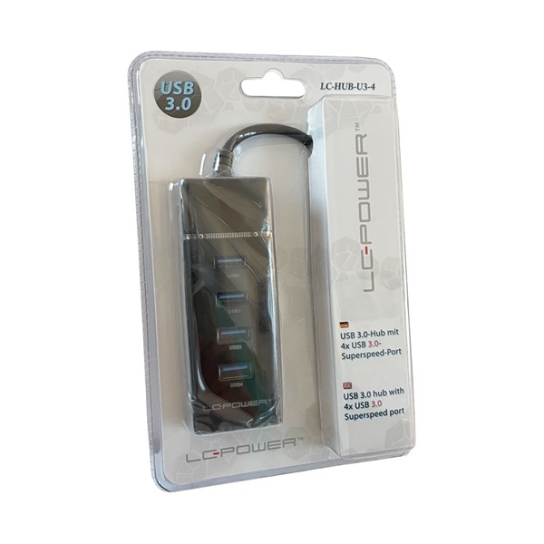 USB HUB LC Power LC-HUB-U3-4 4 port USB 3.0