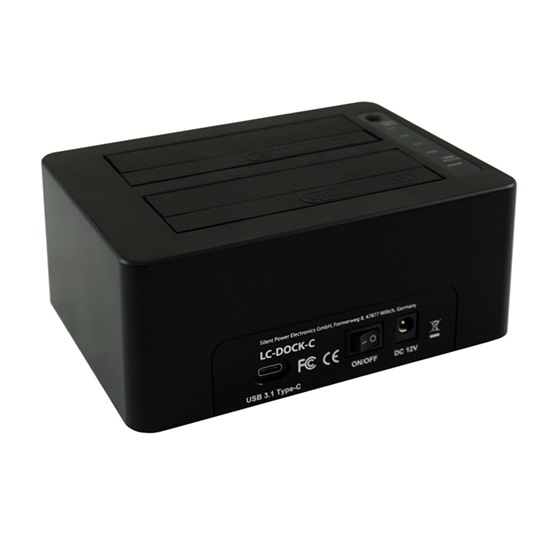 USB LC Power LC-DOCK-C HDD dokkoló állomás