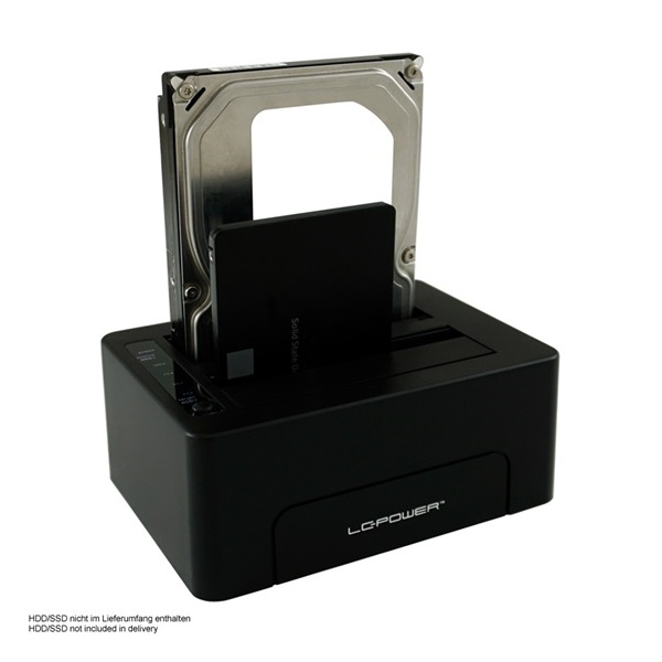 USB LC Power LC-DOCK-C HDD dokkoló állomás