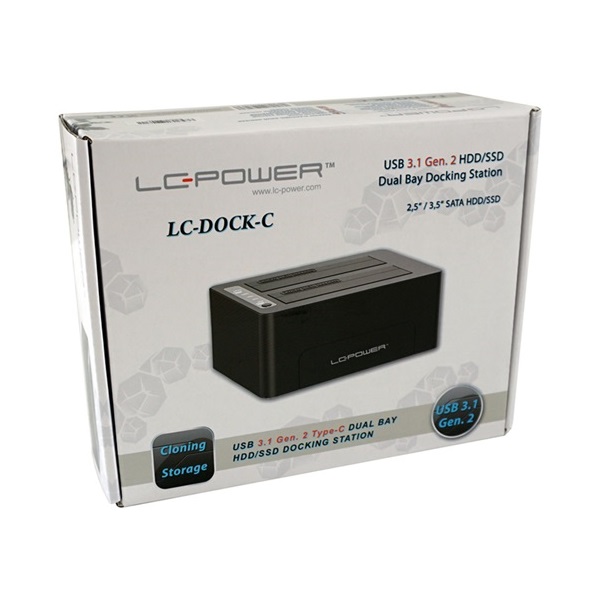 USB LC Power LC-DOCK-C HDD dokkoló állomás