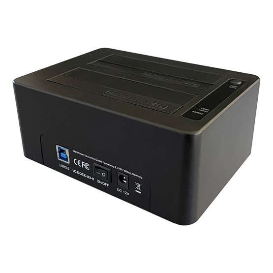 USB LC Power LC-DOCK-U3-V HDD dokkoló állomás