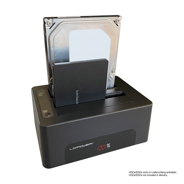 USB LC Power LC-DOCK-U3-V HDD dokkoló állomás