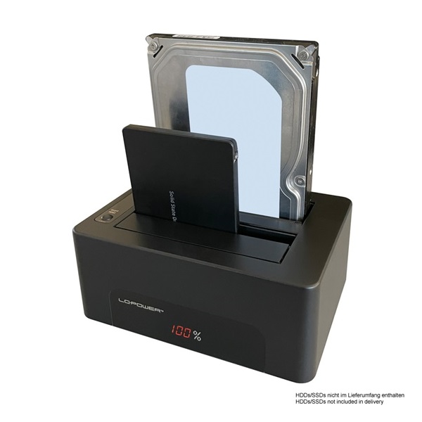USB LC Power LC-DOCK-U3-V HDD dokkoló állomás