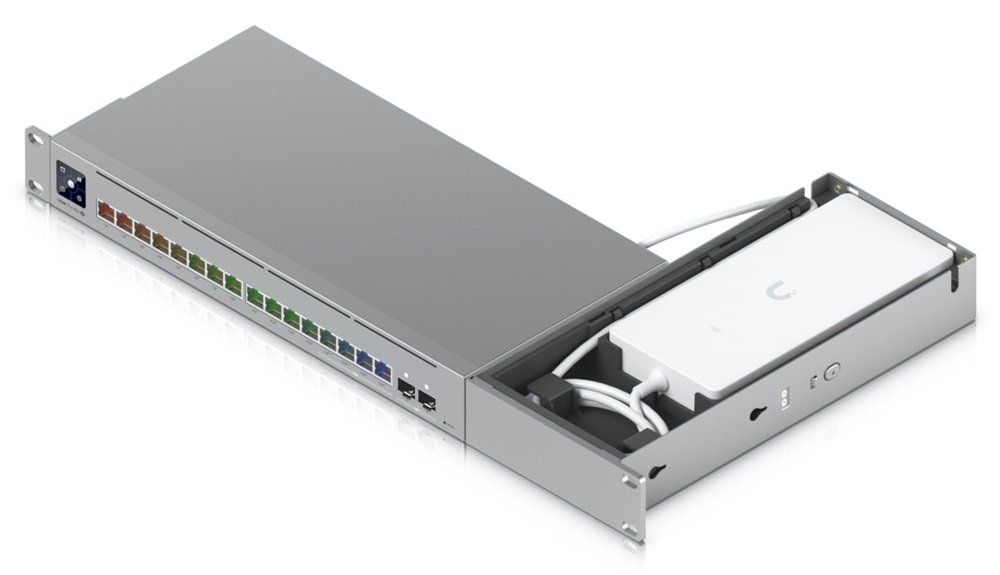 Ubiquiti UACC-PRO-MAX-16-RM 19" 1U Pro Max 16 rögzítőkészlet