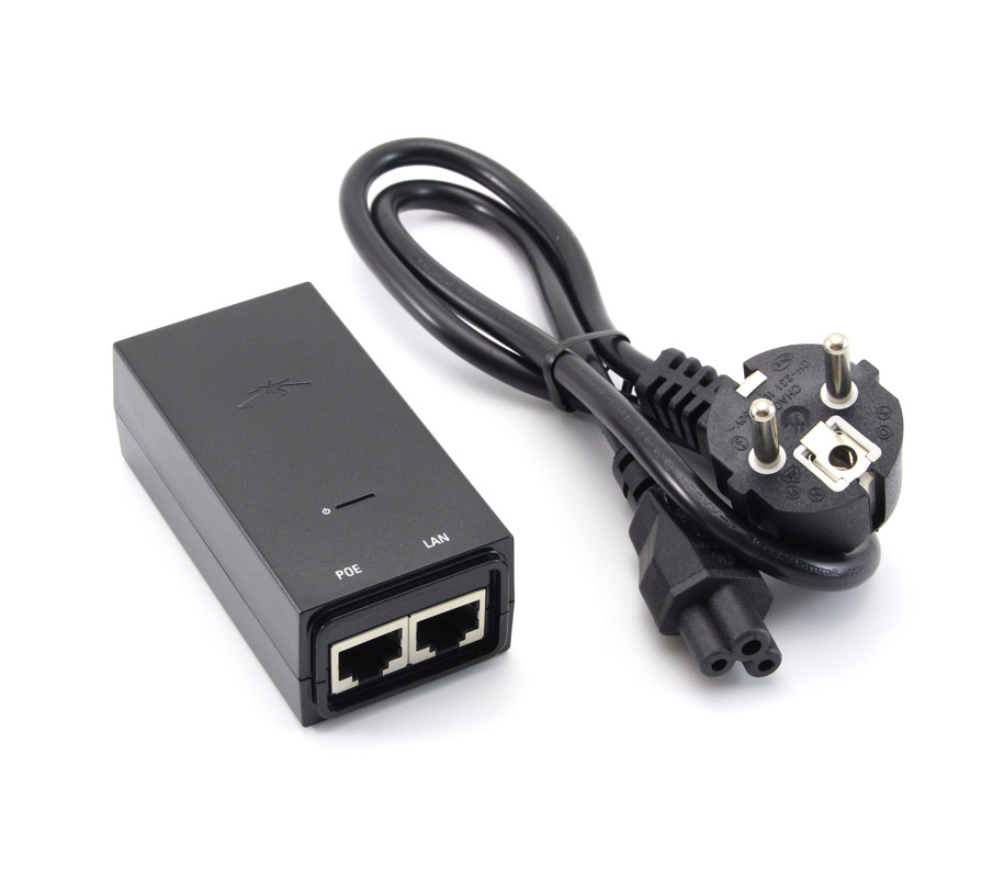 Ubiquiti 24V 1,25A POE tápegység LAN porttal