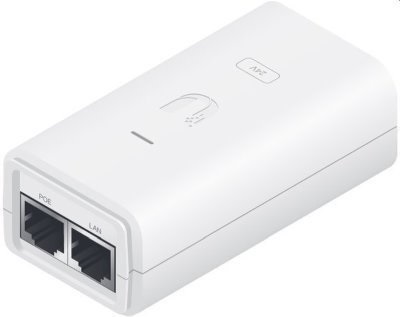 Ubiquiti 24V 1A fehér színű POE tápegység Gigabit LAN porttal