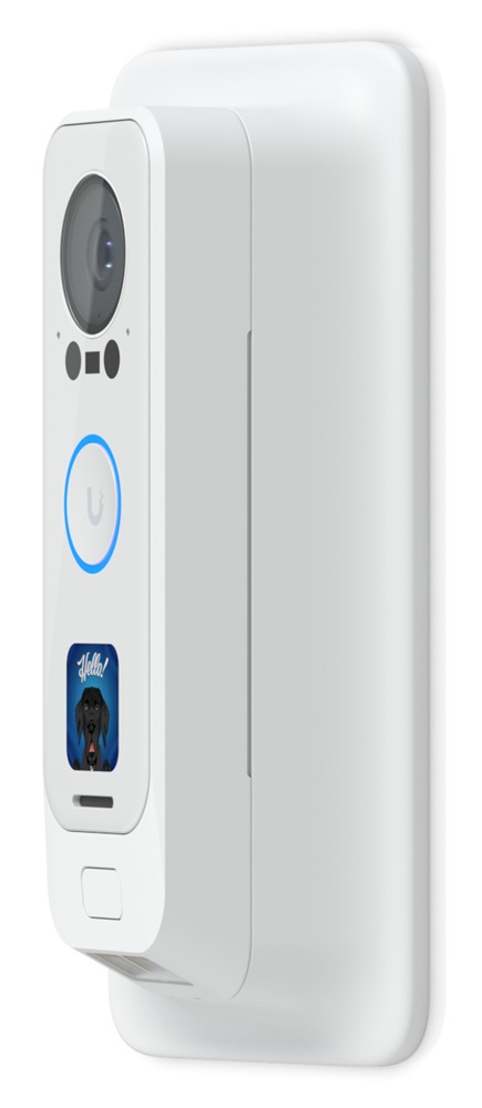 Ubiquiti Doorbell G4 Pro PoE fehér szerelőlap