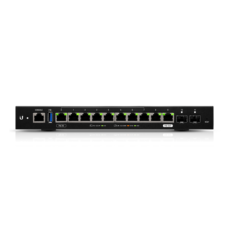 Ubiquiti EdgeRouter ER-12P 10x GbE LAN 2xGbE SFP PoE router