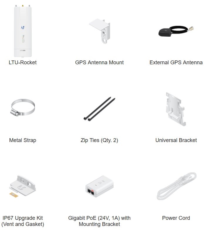Ubiquiti LTU-Rocket 5GHz LTU BaseStation rádió
