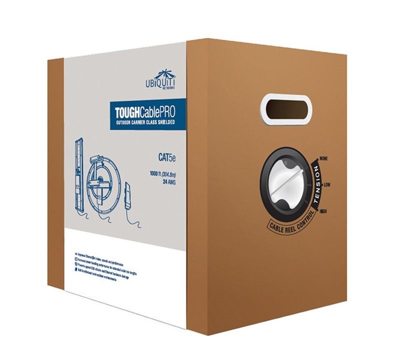 Ubiquiti ToughCable PRO Cat.5E FTP kábel 305 méteres dobon