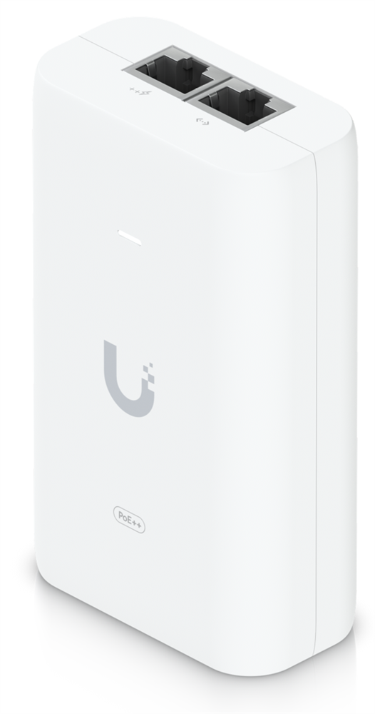 Ubiquiti U-POE++ 48V 1,25A tápegység Gigabit LAN porttal