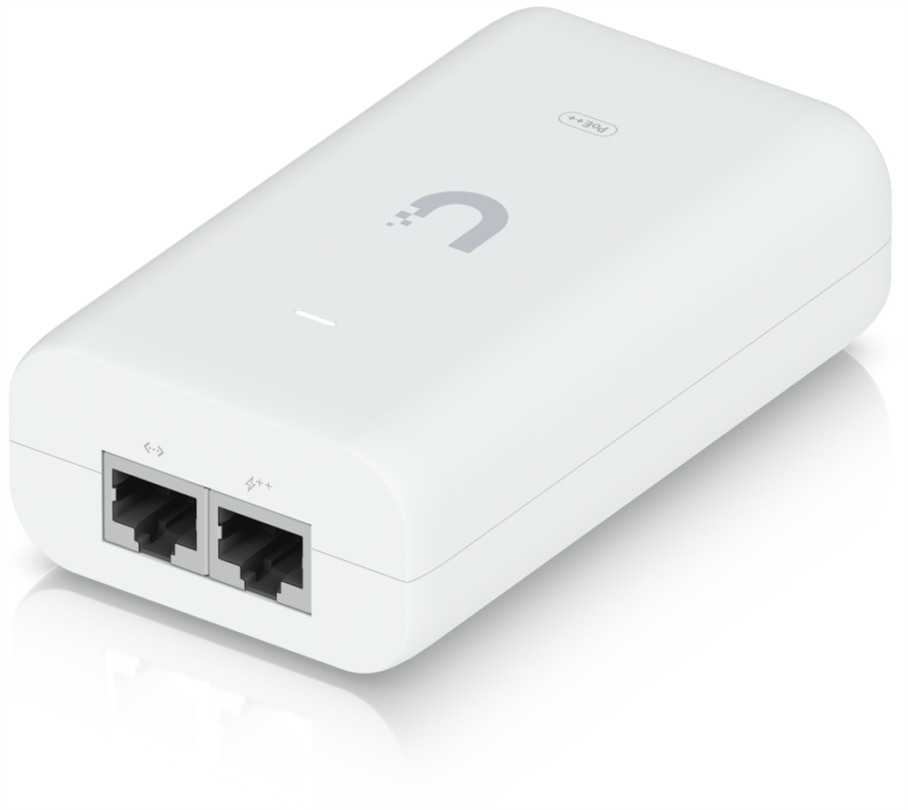 Ubiquiti U-POE++ 48V 1,25A tápegység Gigabit LAN porttal