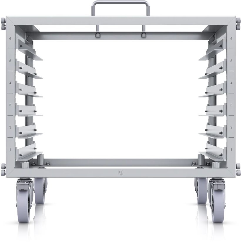 Ubiquiti U-Rack-6U-TL 19" 6U 460mm mély nyitott Mini Rack