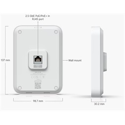 Ubiquiti U7-IW UniFi In-Wall 802.11be Wi-Fi 7 Access Point