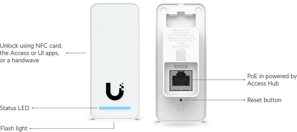 Ubiquiti UA-G2-SK-Pro UniFi Access Pro G2 beléptető rendszer starter kit