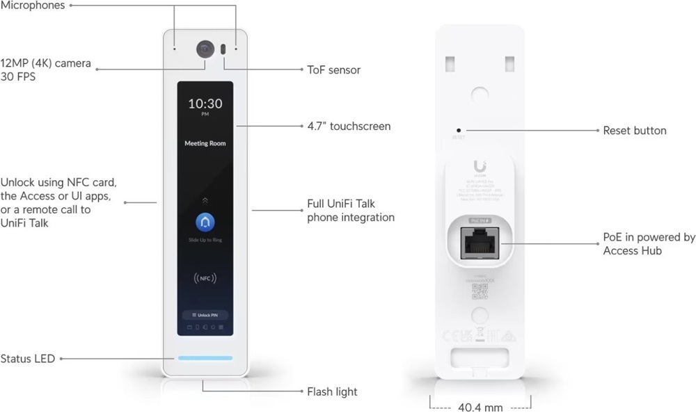 Ubiquiti UA-G2-SK-Pro UniFi Access Pro G2 beléptető rendszer starter kit