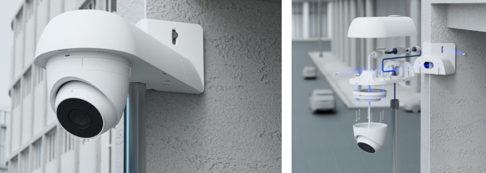 Ubiquiti UACC-Camera-AM-W fehér univerzális tartó