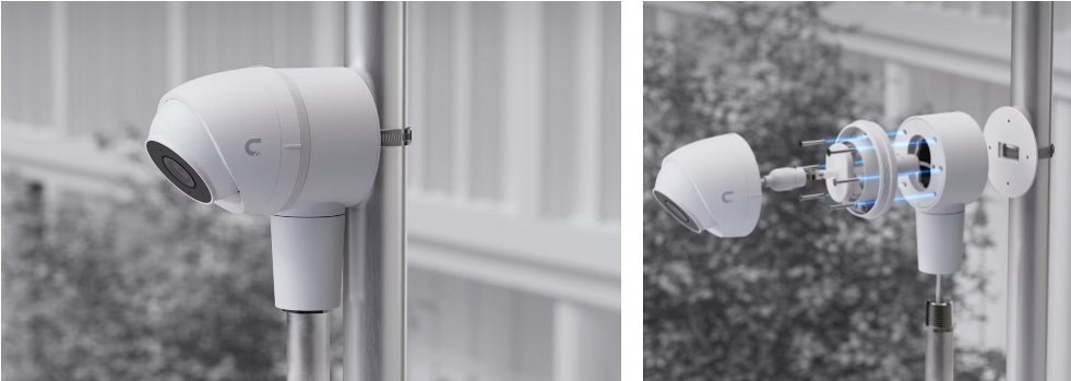 Ubiquiti UACC-Camera-CJB-W fehér vandálbiztos kamera kötődoboz