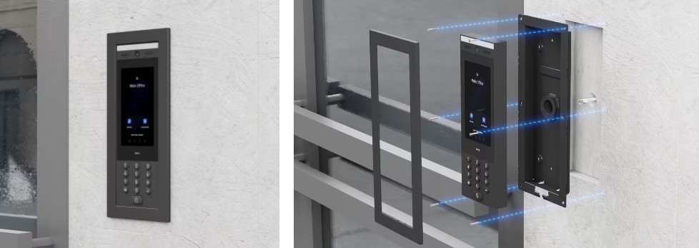Ubiquiti UACC-Intercom-FM süllyesztett acél szerelődoboz