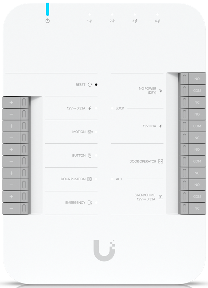 Ubiquiti UA-Hub-Door UniFi Access 4xGbE LAN Poe IP Hub