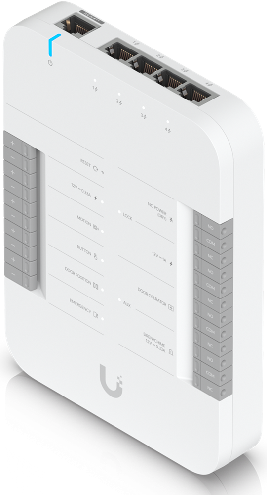Ubiquiti UA-Hub-Door UniFi Access 4xGbE LAN Poe IP Hub