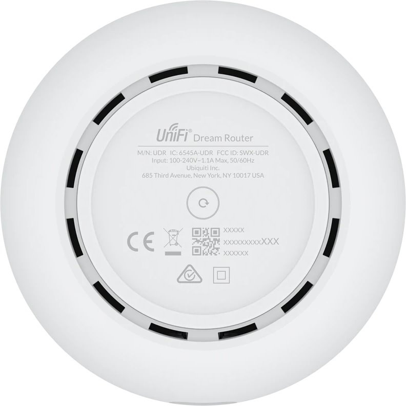 Ubiquiti UDR UniFi Dream Router WiFi 6 Dual-band (Access Point, Switch, Tűzfal, Controller) hálózati eszköz