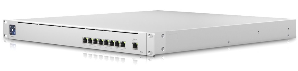 Ubiquiti USW-Mission-Critical 9xGbE LAN 4xPoE+ 4xPoE++ port switch beépített akkumulátorral
