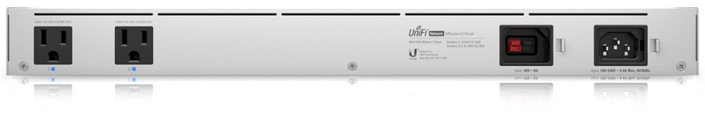 Ubiquiti USW-Mission-Critical 9xGbE LAN 4xPoE+ 4xPoE++ port switch beépített akkumulátorral