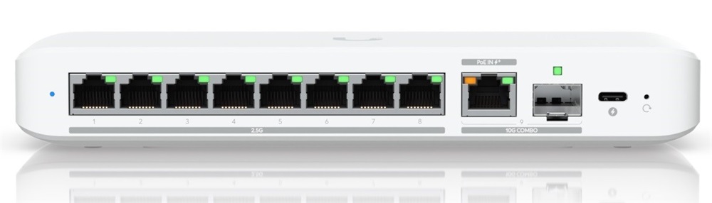 Ubiquiti USW-FLEX-2.5G-8 UniFi Flex 8x2.5GbE Multi-Gigabit LAN 1x SFP+ combo port Switch