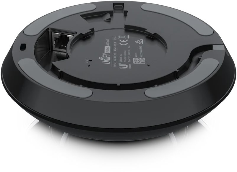 Ubiquiti UVC-AI-360 UniFi 5MP mennyezeti kültéri/beltéri fekete PTZ fisheye IP kamera