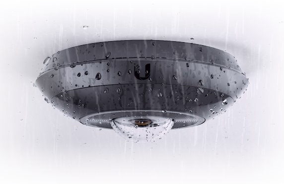 Ubiquiti UVC-AI-360 UniFi 5MP mennyezeti kültéri/beltéri fekete PTZ fisheye IP kamera