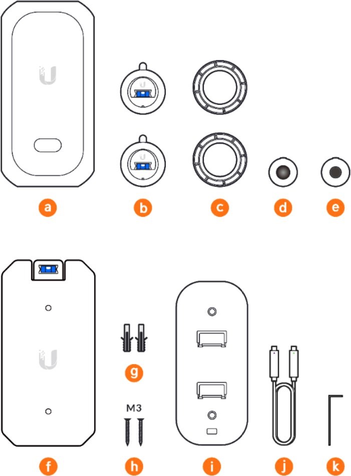 Ubiquiti UVC-AI-Theta UniFi Protect AI Theta 8MP/12MP 2x IP kamera + 1x USB-HUB szett