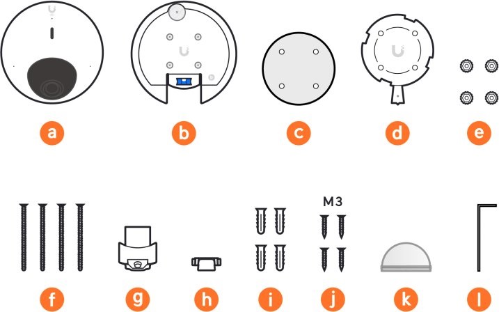 Ubiquiti UVC-G5-Dome UniFi G5 5MP Dome IP kamera