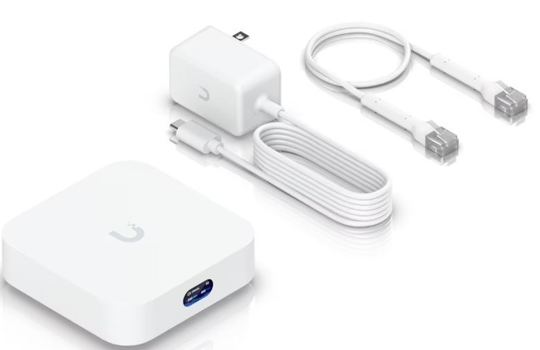Ubiquiti UniFi UX Express 1xGbE WAN port 1xGbE LAN port UniFi Cloud Gateway WiFi 6 access point