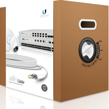 Ubiquiti UniFi Cat.6 UTP fali kábel 305 méteres dobon