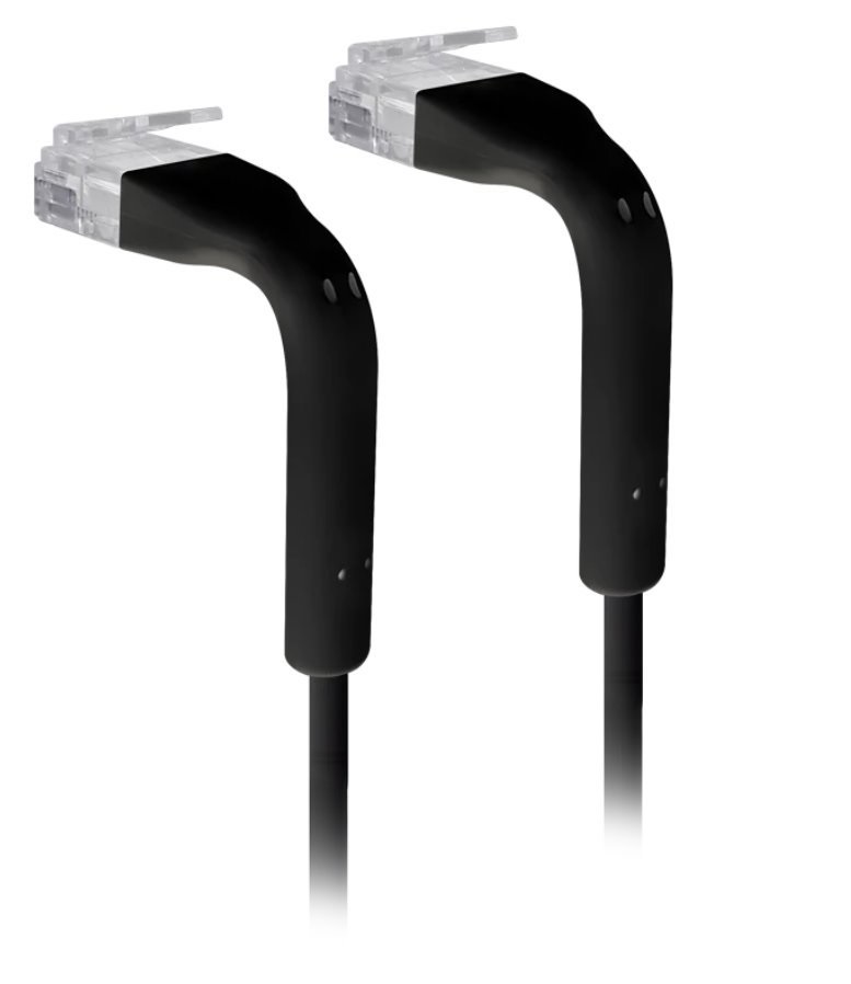 Ubiquiti UniFi Cat6 UTP 2m fekete patch kábel