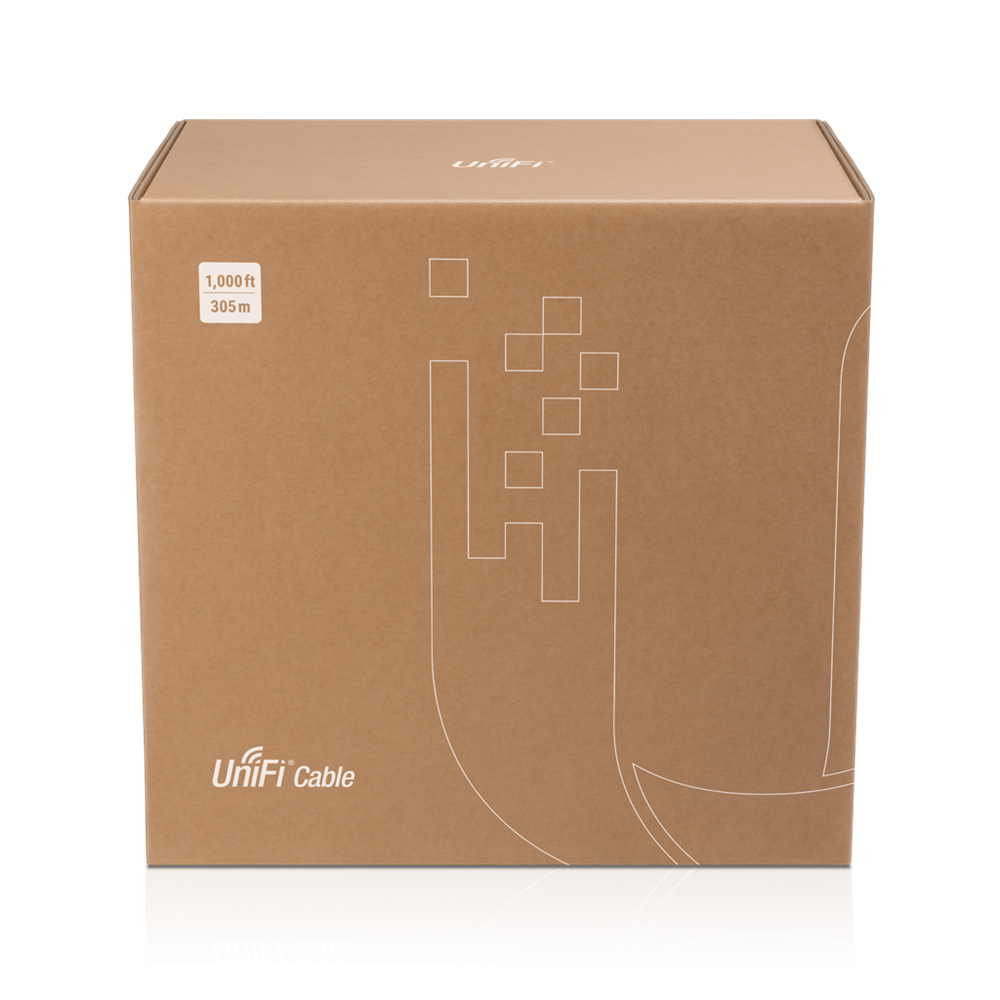 Ubiquiti UniFi Cat6 UTP patch kábel 305 méteres dobon