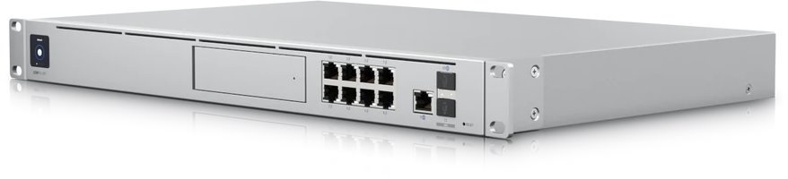 Ubiquiti UniFi Dream Machine SE 8xGbE PoE LAN 1xSFP 1xSFP+ 19" 1U (Switch, Tűzfal, Controller) hálózati eszköz