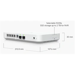 Ubiquiti UniFi UCG-Fiber 4x2.5GbE Multi-Gig LAN 2x10GbE SFP+ port Security Cloud Gateway Fiber router