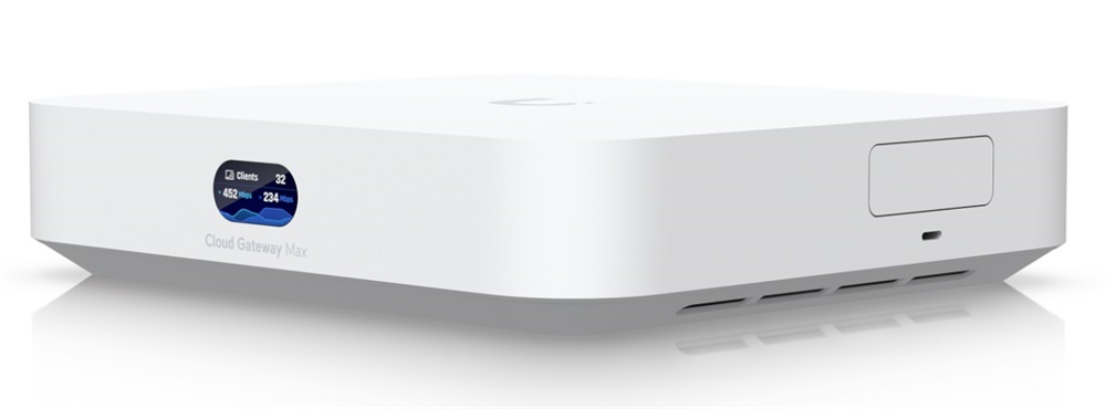 Ubiquiti UniFi UCG-Max 4x2.5 GbE LAN 1x2.5 Multi-Gigabit WAN port Security Cloud Gateway router