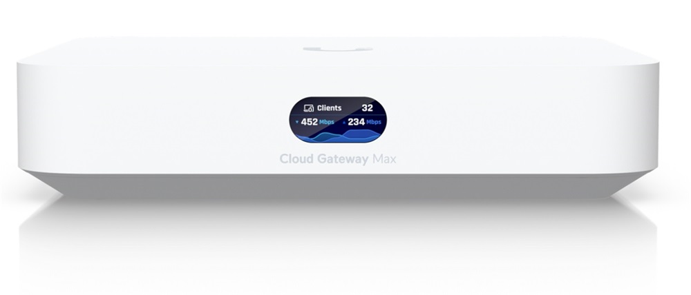 Ubiquiti UniFi UCG-Max 4x2.5 GbE LAN 1x2.5 Multi-Gigabit WAN port Security Cloud Gateway router