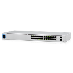 Ubiquiti UniFi USW-24-POE Gen2 24port GbE LAN 16x PoE+ 2xGbE SFP port L2 menedzselhető switch