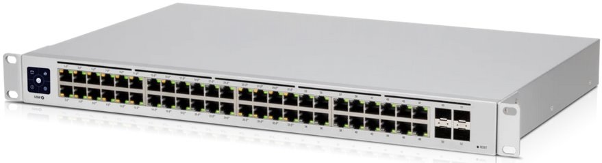 Ubiquiti UniFi USW-48-POE Gen2 48port GbE LAN 32x PoE+ 4xGbE SFP port L2 menedzselhető switch