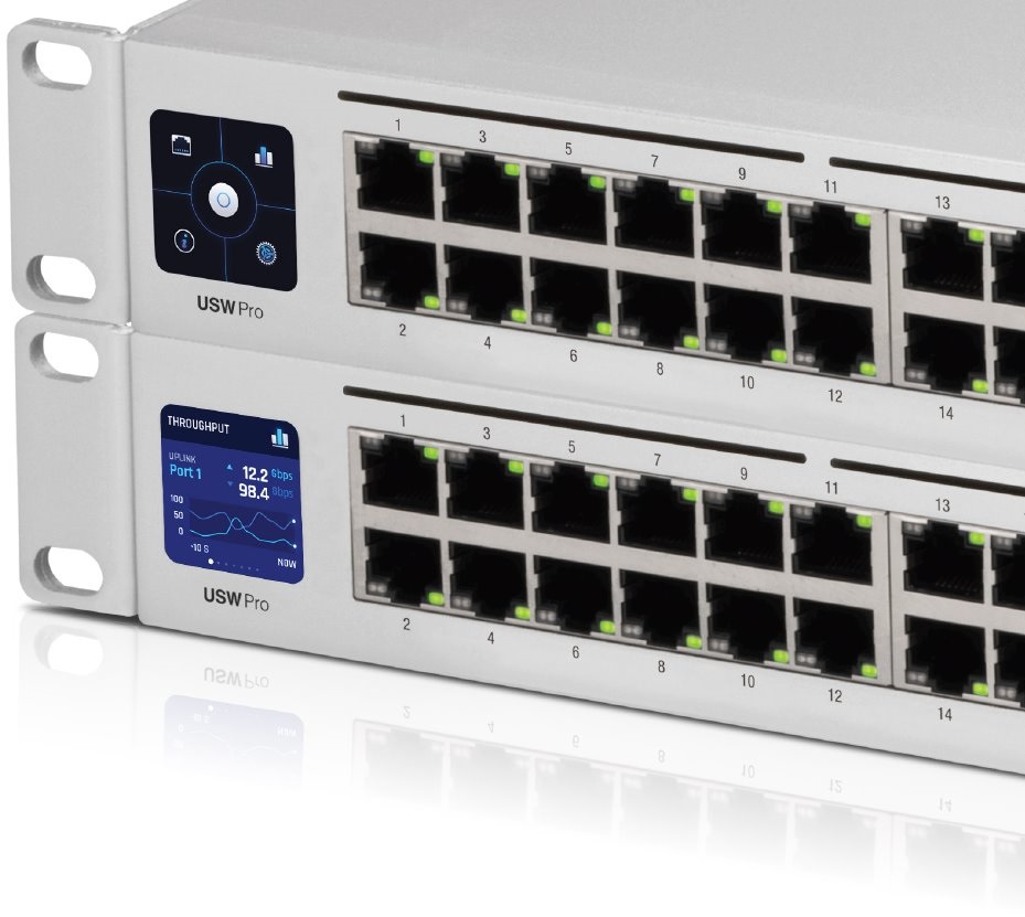 Ubiquiti UniFi USW-PRO-24 Gen2 24port GbE LAN 2xSFP+ port L2 menedzselhető switch
