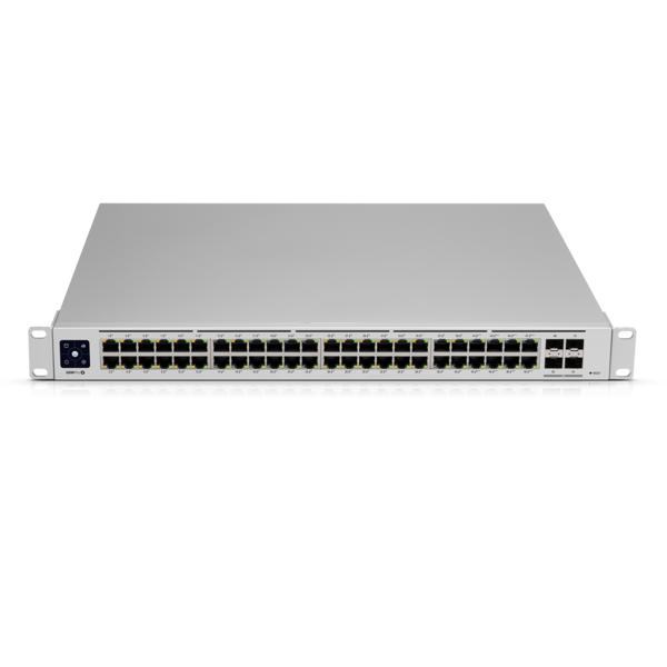 Ubiquiti UniFi USW-PRO-48 Gen2 48port GbE LAN 4xSFP+ port L2 menedzselhető switch