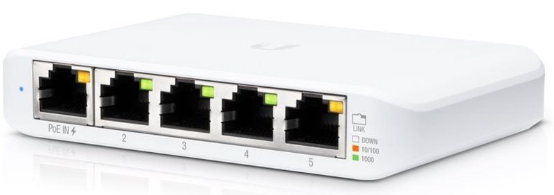 Ubiquiti UniFi USW-Flex-Mini 5xGbE LAN port Switch (Újracsomagolt)