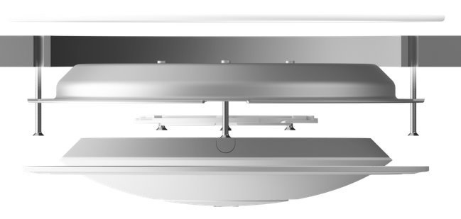 Ubiquiti nanoHD-RCM-3 süllyesztett mennyezeti rögzítőkészlet 3db/csomag