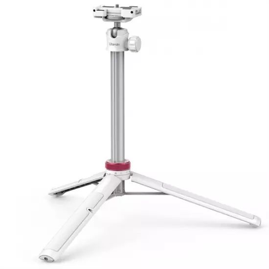 Ulanzi MT-44 monopod, telefontartó adapter, 149cm max magasság, fehér selfie állvány