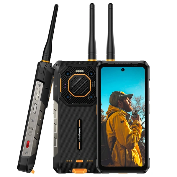 Ulefone Armor 26 Ultra Walkie-Talkie 6,78" 5G 12/512GB DualSIM fekete okostelefon