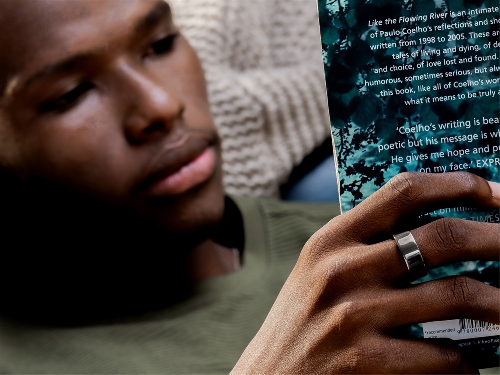 Ultrahuman UHRA-AS-08 Ring Air 8-as méret ezüst okosgyűrű